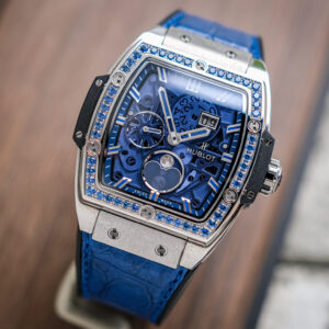 Hublot Spirit of Big Bang Moonphase Color Edition Titanium Blue