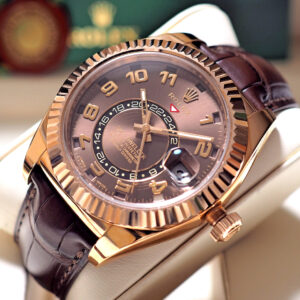 Rolex Sky-Dweller Rose Choc 42mm