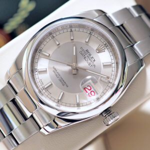 Rolex Datejust 36mm 116200 Silver Tuxedo