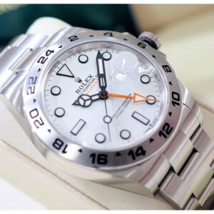 New! Rolex Explorer II โฉมล่าสุด White Dial ของใหม่สายไม่ตัด!
