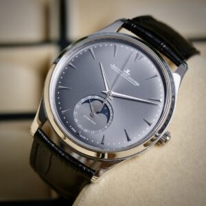JLC Jaeger-LeCoultre Master Ultra Thin Moon 18K White Gold– Ref.Q1363540