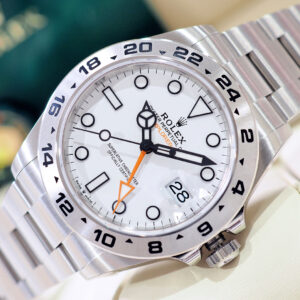 New! Rolex Explorer II โฉมล่าสุด White Dial ของใหม่สายไม่ตัด!