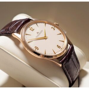 JLC Master Ultra Thin Pink Gold Ivory 18k 38.5mm