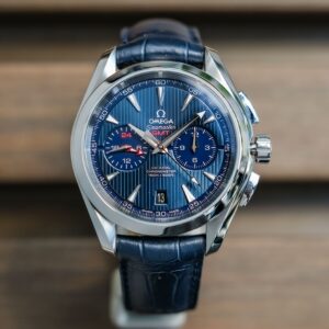 Omega Seamaster Aqua Terra GMT Blue