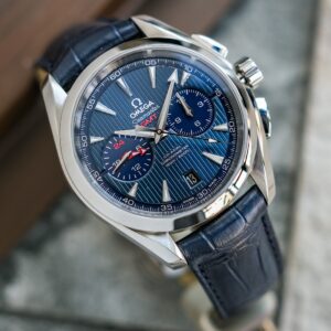 Omega Seamaster Aqua Terra GMT Blue