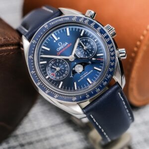 Omega Speedmaster Moonphase Blue