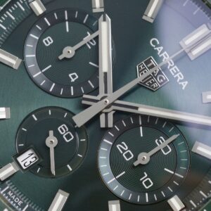 TAG Heuer Carrera Chronograph 44mm Steel & Ceramic Green Dial Ref. CBN2A1N.FT6238