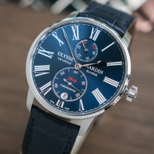 Ulysse Nardin Marine Torpilleur 1846 Blue