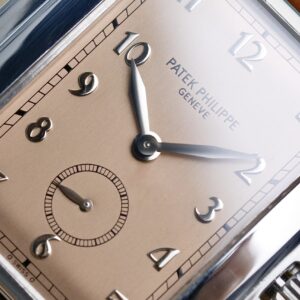 Rare❗️Patek Philippe Gondolo 18K White Gold  Salmon Dial Ref.5024G