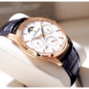 JLC Master Ultra Thin Perpetual Calendar Pink Gold 39mm