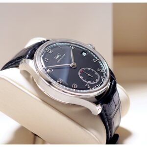 IWC Portugieser 8 Days Hand-Wound Black Dial 43mm Y-2022