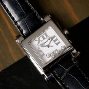 Chopard Happy Sport Square 5 Diamond Ref.278516-3001