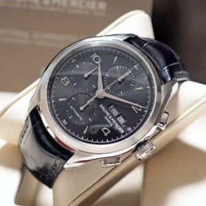 Baume & Mercier Clifton Chronograph 43mm Black Dial Y-2019