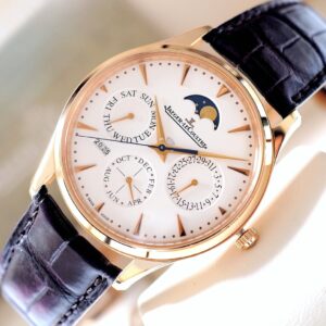 JLC Master Ultra Thin Perpetual Calendar Pink Gold 39mm