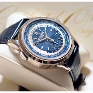 Patek Philippe World Time Chronograph 5930G Blue 39.5mm Y-2018