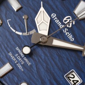 Grand Seiko Evolution 9 Collection “Ushio” Blue Minoi Wave Ref.SLGA023