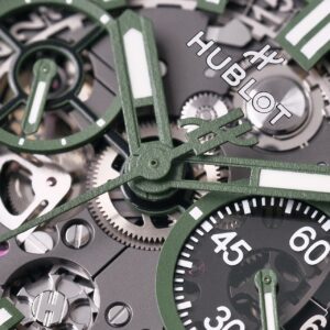 Hublot Big Bang Unico Integrated 42mm  Jungle Green Ceramic Ref. 451.GX.5220.GX