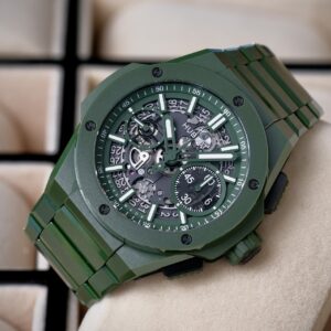 Hublot Big Bang Unico Integrated 42mm  Jungle Green Ceramic Ref. 451.GX.5220.GX