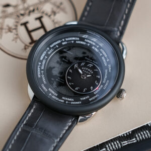 Hermès Arceau Le Temps Voyageur 41 Platinum ประหยัดเกือบล้าน ‼️