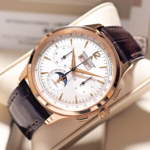 99% New! JLC Master Chronograph Calendar Pink Gold 40mm Boutique Edition Y-2025