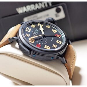 New! Zenith Heritage Pilot Type 20 GMT Titanium 48mm ของใหม่ Y-2016