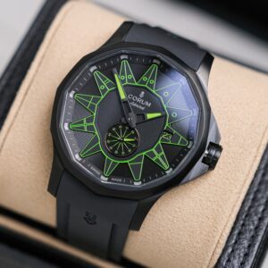 Corum Admiral 42 Automatic Full Black “Lime Green” Limited 100 Pcs