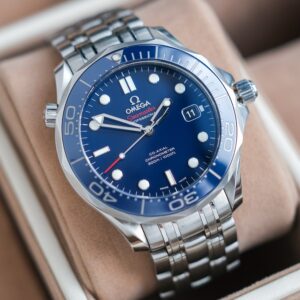 OMEGA Seamaster 300M Blue หน้าเรียบ (212.30.41.20.03.001)