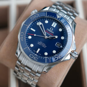 OMEGA Seamaster 300M Blue หน้าเรียบ (212.30.41.20.03.001)