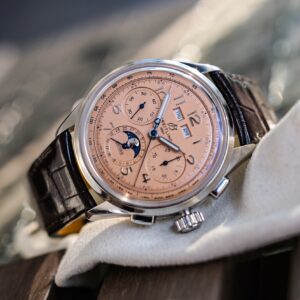 Breitling Premier B25 Datora Salmon Dial