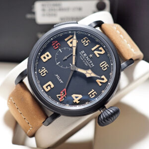 New! Zenith Heritage Pilot Type 20 GMT Titanium 48mm ของใหม่ Y-2016
