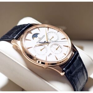 JLC Master Ultra Thin Perpetual Calendar Pink Gold 39mm Y-2017