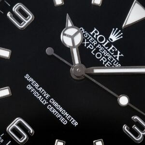 Rolex Explorer I Ref. 114270 F-Series คอแข็ง ข้างตัน กระจกเลเซอร์