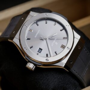 100% New Hublot Classic Fusion 42mm Rhodium Dial Ref.542.NX.7071.LR