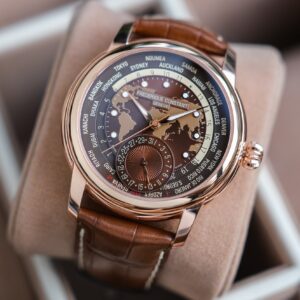 Frederique Constant Worldtimer Rose Gold PVD