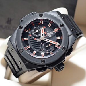 New! Hublot King Power Foudroyante Rattrapante Black Magic 48mm Limited #500