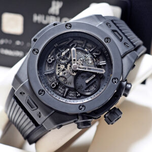 New! Hublot Big Bang Unico Ceramic All Black 45mm Limited#1000 Y-2014