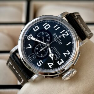 Rare! Zenith Pilot Montre d’Aéronef Type 20 Annual Calendar Ref.03.2430.4054/21.C721