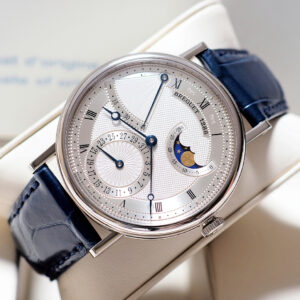 Breguet Classique 7137 Moonphase 39mm White Gold 18k Y-2013 (With Paper/No Box)