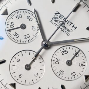 Zenith Class El Primero Chronograph White Dial  REF:02.0501.400