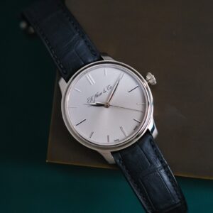 H. Moser & Cie. Monard Centre Second 18K White Gold