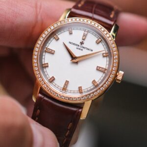Vacheron Constantin Traditionnelle Lady 18K Rose Gold Diamond (25558/000R-9406)