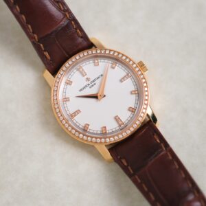 Vacheron Constantin Traditionnelle Lady 18K Rose Gold Diamond (25558/000R-9406)
