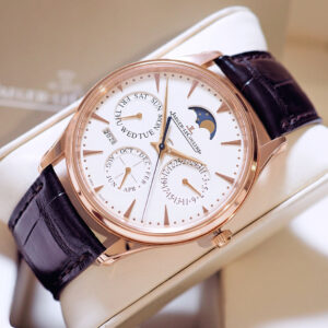 JLC Master Ultra Thin Perpetual Calendar Pink Gold 39mm Y-2018