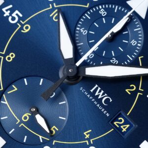 NOS IWC Pilot’s Watch Chronograph Flyback Ceramic “Blue Angels®” Ref. IW389008