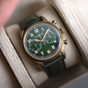 Montblanc 1858 Chronograph Bronze Green Dial (Ref. 119908)