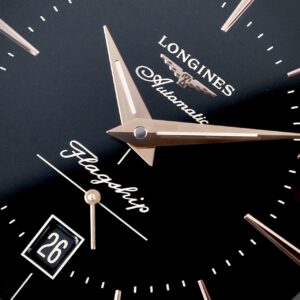99% New Longines Flagship Heritage Black Dial 38.5 Ref.L4.795.4.58.0