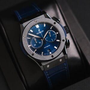 Hublot Classic Fusion Chronograph Black Magic Blue