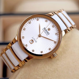 Rado Centrix Automatic 33mm Ceramic Rose Gold Diamonds Y-2025