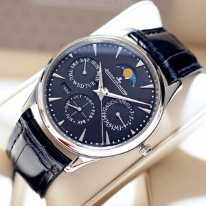 JLC Master Ultra Thin Perpetual Calendar Black 39mm Dec-2019 ประกัน 8 ปี