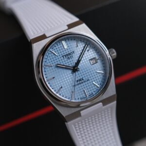 Tissot PRX Powermatic 80 ICE BLUE (แถมสายยางแท้‼️)